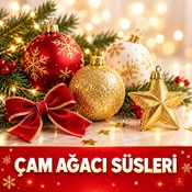 Yılbaşı çam Ağacı Süsleme Malzemeleri